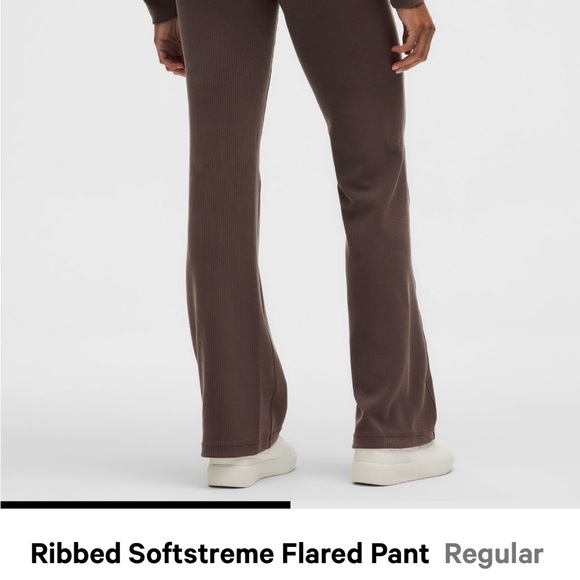NWT SOLD OUT LULULEMON RIBBED SOFTSTREAM PANT SZ 8 - Picture 3 of 3